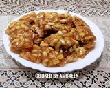 A picture of step 4 of Roasted Peanut 🥜 & Cashewnut Chikki.
