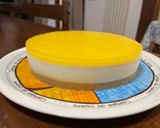 Foto del passaggio 16 della ricetta Cheesecake alla Vaniglia con Gelée al Mango🥧🥭