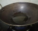 A picture of step 1 of ABC (aloo,beans,carrot) mix veg sabzi.