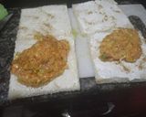 A picture of step 3 of Instant veg Mayonnaise bread sandwich.