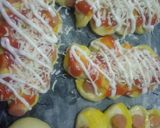 Foto langkah ke 4 dari resep Roti sosis kepang (caterpillar bun) ekonomis dan simple.
