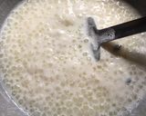 A picture of step 3 of Mango Sabudana Kheer.