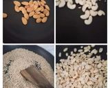 A picture of step 1 of Peanuts and Sesame seeds Gajak.
