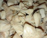 Gombás csirkemellkockák paradicsomosan recept fázis 1 fotója