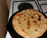 A picture of step 6 of Soft layered Chapati.