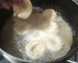 A picture of step 4 of Balushahi (Traditional Indian Sweet).