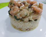Foto del paso 3 de la receta: Tartar de arroz con gambas al ajillo🦐