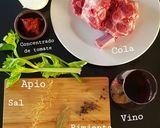 Foto del paso 1 de la receta: Rabo de Buey en Cabernet y 'cous cous' low carb