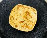 A picture of step 5 of Masala paratha.