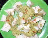 A picture of step 3 of Idli chat.