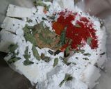A picture of step 3 of Paneer 65.