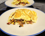 Foto del paso 4 de la receta: Tortilla francesa rellena