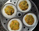A picture of step 4 of Potato stuffed idly (shallow fried).