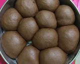 Foto langkah ke 5 dari resep Roti Kasur Coklat isi Coklat Dan Vanila.