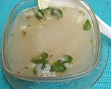 A picture of step 5 of Green Gram Osaman (moong dal).