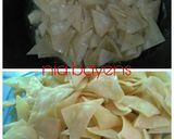 Foto langkah ke 2 dari resep Keripik pangsit pedas manis (#Bandung_recookWidyNaura).
