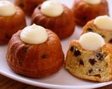 A picture of step 1 of Butter Cake with Raisin and Rum (Mini kugelhopf / gugelhupf Cakes).