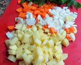Foto del paso 5 de la receta Sopa crema de verduras y hortalizas al curry amarillo hindú