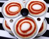 A picture of step 3 of # Ramadan Special - Beetroot Swirl Idli.