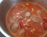 A picture of step 3 of Sig's Beanpot.