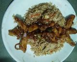 A picture of step 6 of Fried rice.