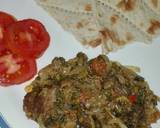 Chonga or (Caralluma fimbriata) charangli چونگیں gosht recipe step 13 photo