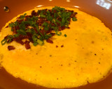 Foto del paso 6 de la receta: Omelette con Tocino Crujiente, Vegetales y Queso Mozzarella