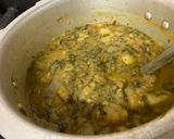 A picture of step 8 of Aloo Methi gravy !!.