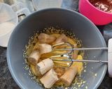 Kakaós banános muffin recept fázis 2 fotója