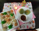SteamChicken rice flawar with boil rice and shazwan chili sauce recipe step 5 photo