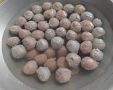 Foto langkah ke 4 dari resep Bakso sapi ayam.