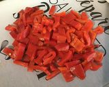 Une image de l'étape 2 de Courgette et poivrons rouges aux épices masala.