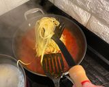 รูปขั้นตอนการทำที่ 5 ของ สปาเกตตี Amatriciana Sauce