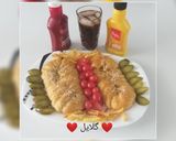 عکس مرحله 5 از دستور پیراشکی گوشت در فر 😋