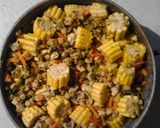 Foto del paso 4 de la receta: Pasta con pepitona y vegetales