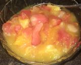 A picture of step 3 of Super juicy mango fruit salad🍉🍒🍑🍓🍋🍊.