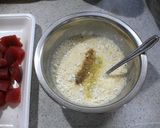A picture of step 2 of Seafood Fritters.