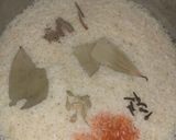 A picture of step 3 of Lamb biryani.