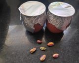 A picture of step 7 of Matka Malai Kesar Pistachio Kulfi.