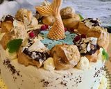 Pas rețetă Profiterol Cake 10 fotografie