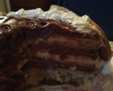 Foto del paso 10 de la receta: Tarta de cumpleaños de flan, chocolate y galletas 🎂