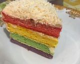 Foto langkah ke 5 dari resep Tiramisu Rainbow Keto (modal bahan gak lebih dari 80rb).