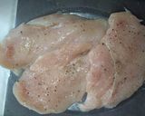 Fokhagymás, tejfölös, bacon szalonnás csirkemell recept fázis 2 fotója