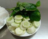 Hình bước làm 4 của món Bún Đậu Mắm Tôm Đơn Giản