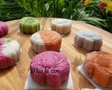 Hình bước làm 4 của món Bánh dẻo ngũ sắc