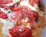 Une image de l'étape 4 de Escalolopes de poulet au four tomates 🍅 mozzarella.