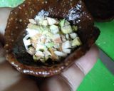 A picture of step 4 of Dry fruits kalash (pot).