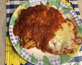 A picture of step 4 of Chicken Parmigiana.