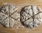 A picture of step 4 of Mixed Dried Fruit Scones.