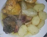 Foto del paso 1 de la receta Pollo con setas al horno